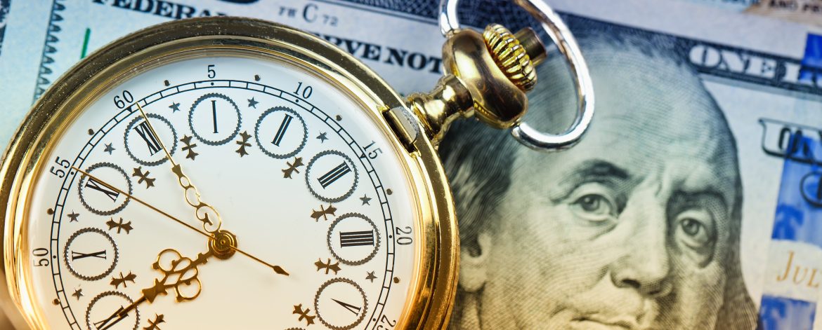 time-clock-dollar image of Money and time