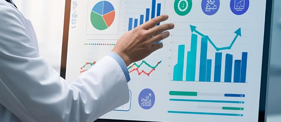 Digital Marketing-set-featured-images digital marketing chart analyzing by medical staff or doctor